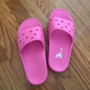 Pink Slide Crocs FINAL PRICE